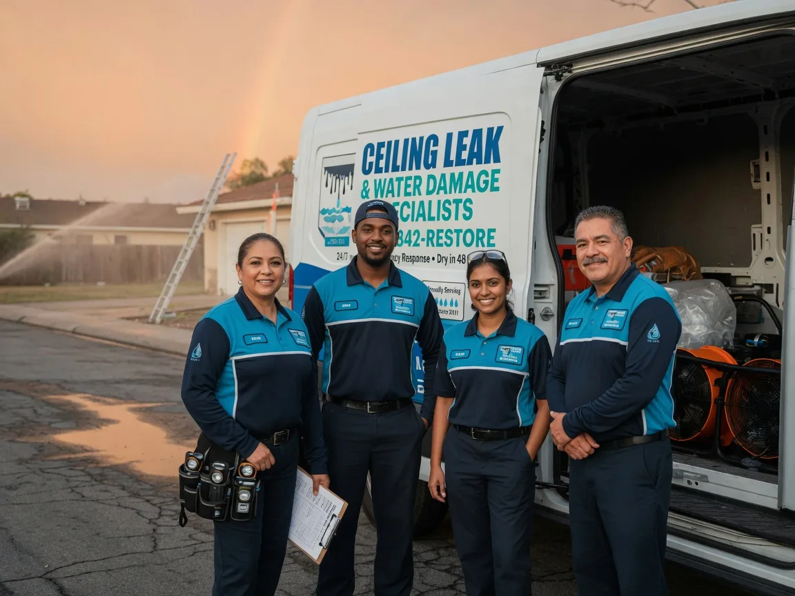 Ceiling Leak Cleanup company in New Richmond, WI