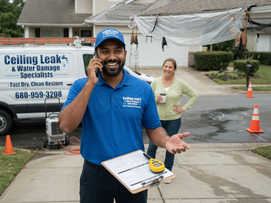 Ceiling Leak Cleanup New Richmond, WI FAQs